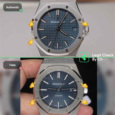 audemars piguet royal oak automatic fake|Audemars Piguet authenticity check.